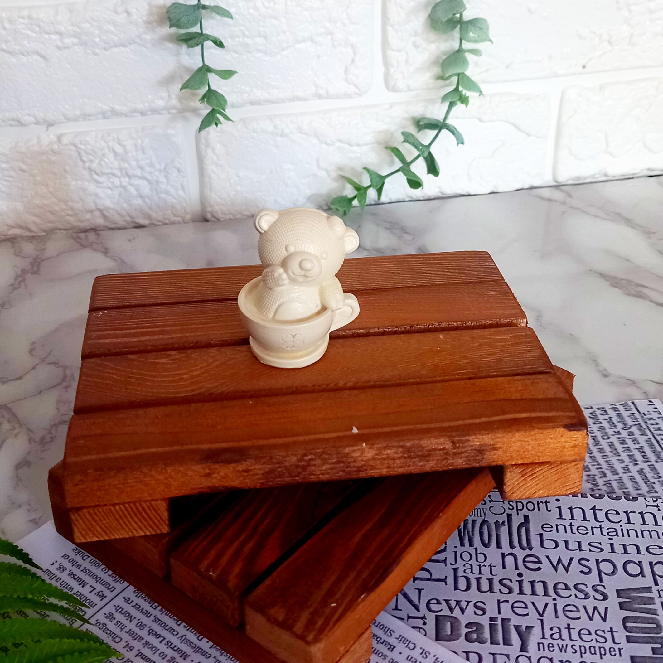 قالب سیلیکونی تدی فنجونی( کوچک)